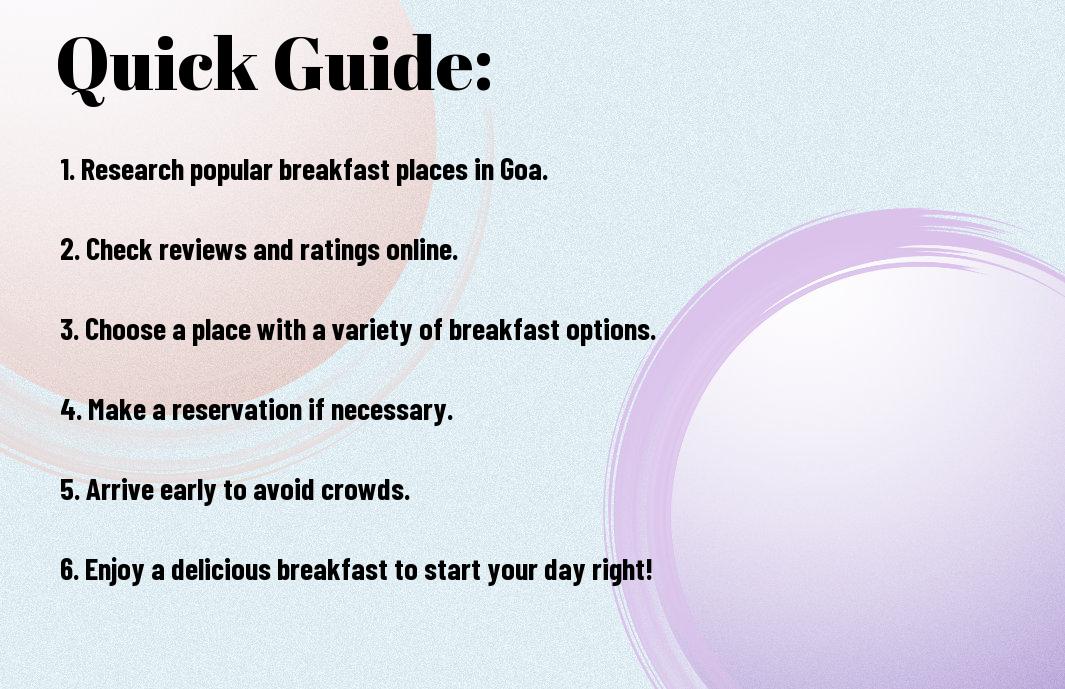 ultimate guide to breakfast places in goa pwg Vacation Tribe