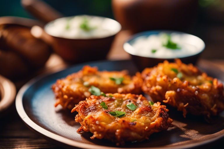 crispy onion fritters easy foolproof recipe bdm Vacation Tribe