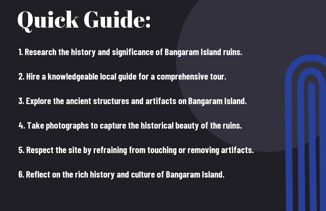 discovering the historical ruins of bangaram island poo Vacation Tribe