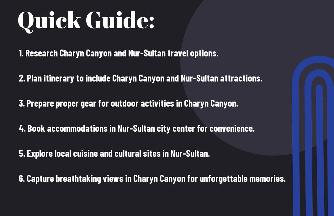 exploring top destinations in charyn canyon nursultan uae Vacation Tribe