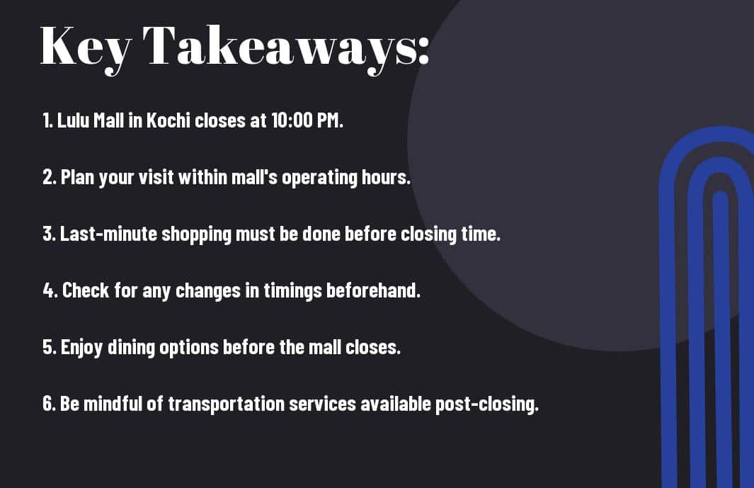 lulu mall kochi closing time bpu Vacation Tribe
