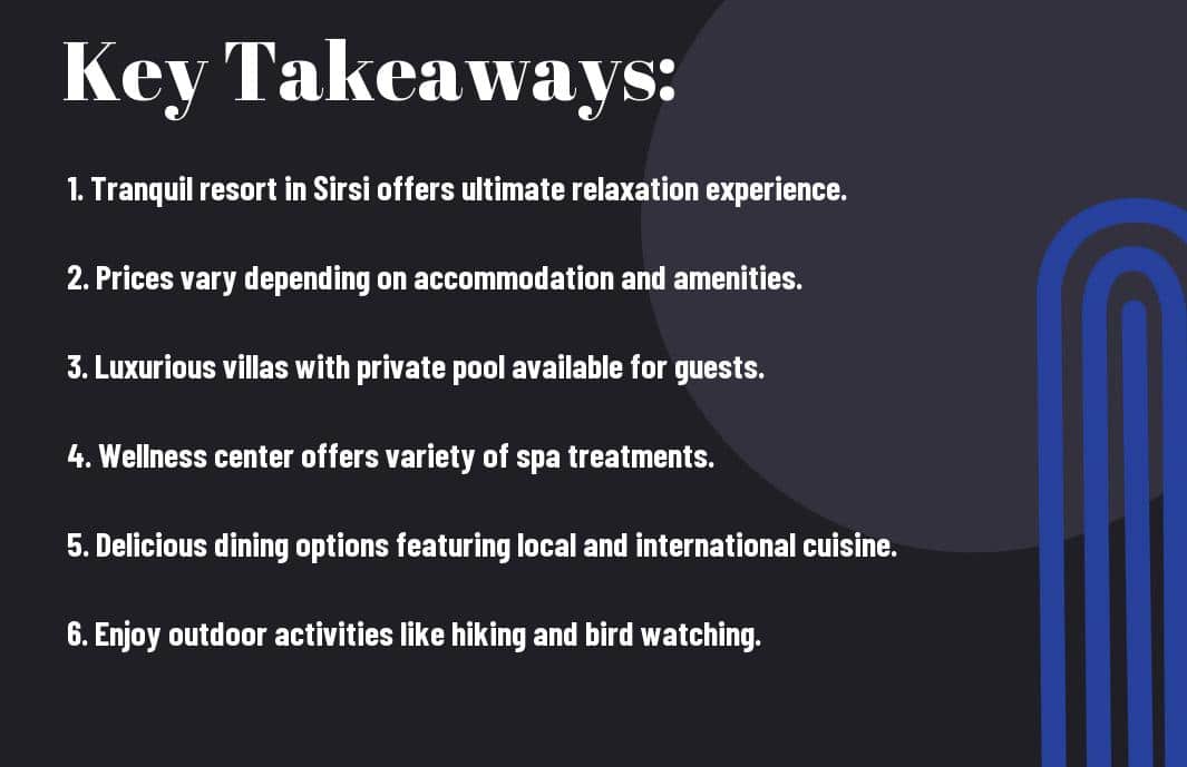 sirsi resort prices amenities ultimate relaxation hmp Vacation Tribe