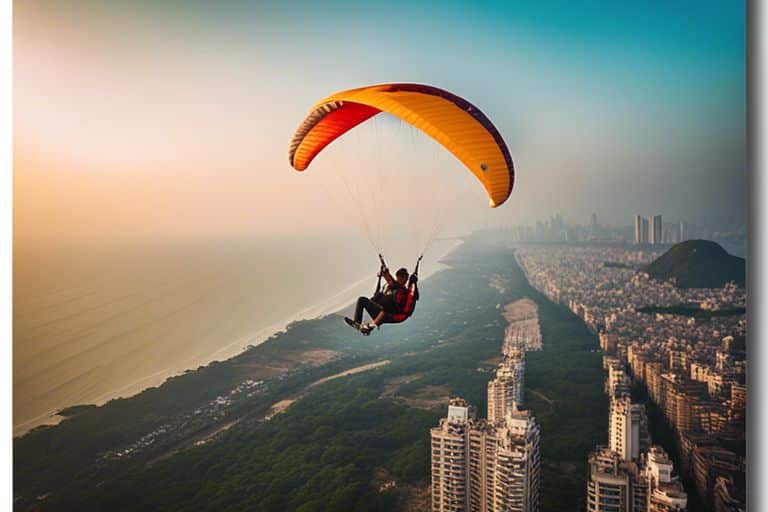 thrilling paragliding experience with stunning mumbai views vvk Vacation Tribe