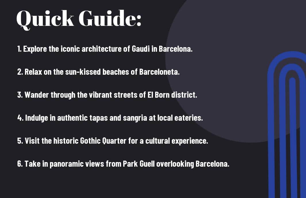 top travel destinations barcelona spain sun sea sangria vvt Vacation Tribe