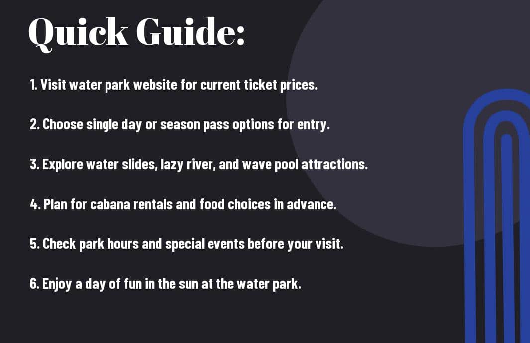 water park guide tickets prices attractions vgo Vacation Tribe
